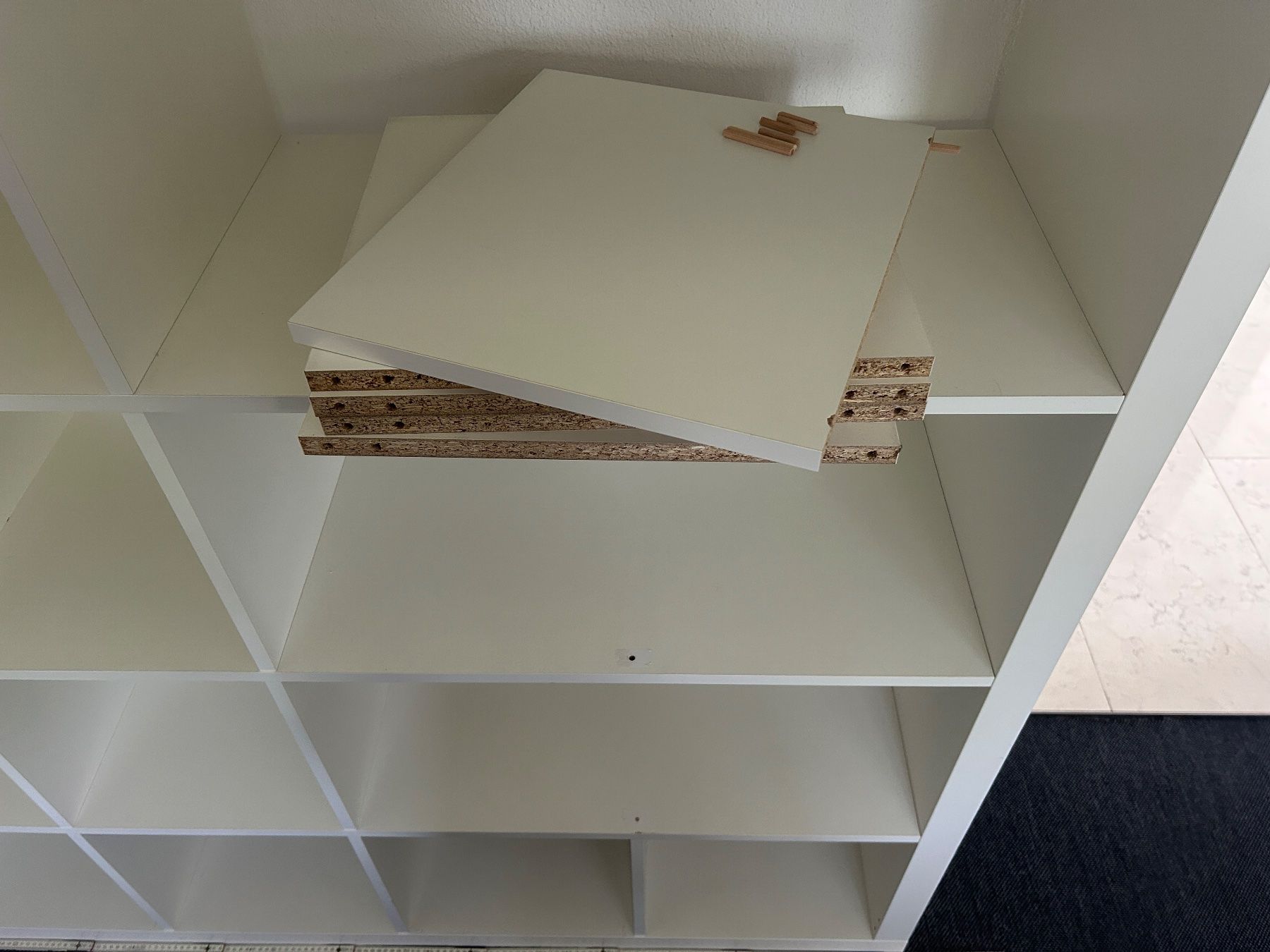 Ikea Scaffali: IKEA Kallax 5x5 weiss – Usato da Uetikon am See venduto da Kirb82 1