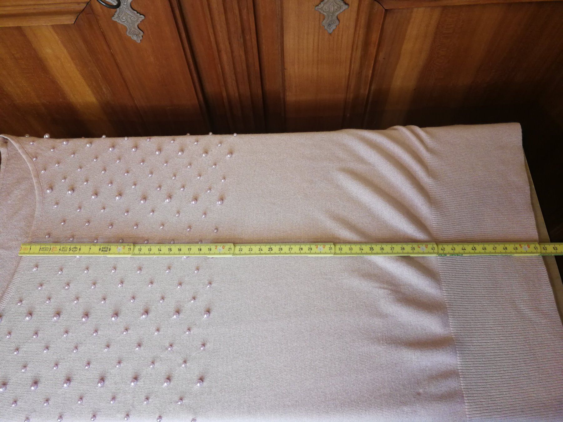 Pullover & Sweatshirts: Strickpullover in rose kurzarm mit Perlen Grösse L – Neu (gemäss Beschreibung) aus Wagenhausen von Simbad 6