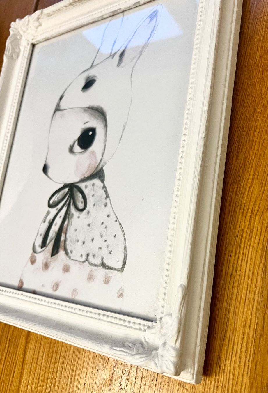 Poster & Bilder: Mighetto Bild Hase mit Rahmen 30x24cm – Gebraucht aus Lufingen von bombolulu 1