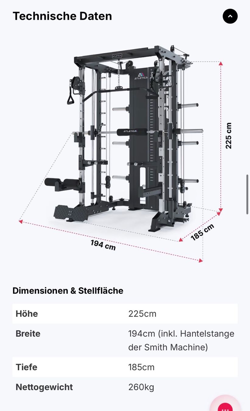 Atletica Hometrainer: SEK Multipresse Atletica - Plate Loaded – Usato da Anglikon venduto da SidonieR 3