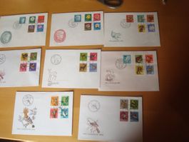PJ 1963- 1970 FDC Serien RR SBK 2022: 30.-‪‪‪‪