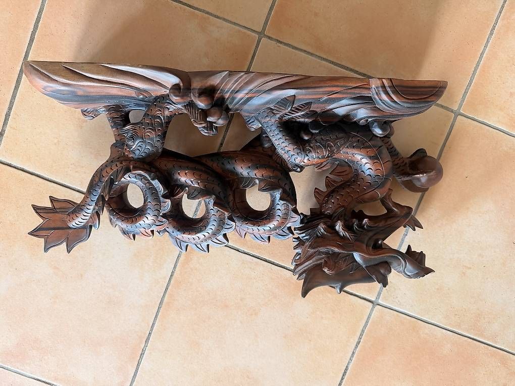 Sculture & Statue: Handgeschnitzter Drache aus Baguio Philippinen – Usato da Buchberg venduto da Salmonfly666 2