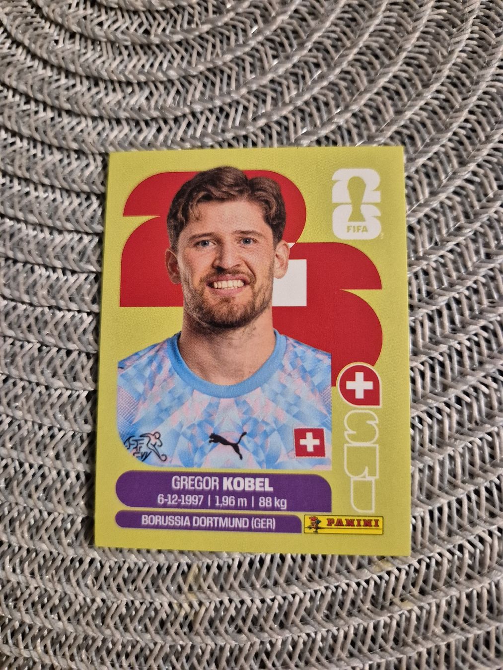 Panini Carte collezionabili: Gregor Kobel Panini WM 2026 – Nuovo (secondo la descrizione) da Liestal venduto da hrn_qc26