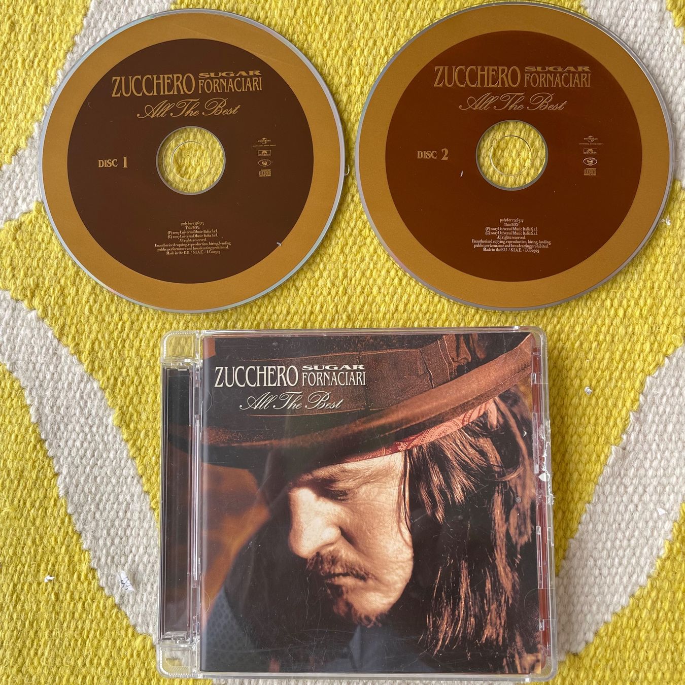 CDs: ZUCCHERO-2CD ALL THE BEST – Gebraucht aus Rorschacherberg von CD-Roli