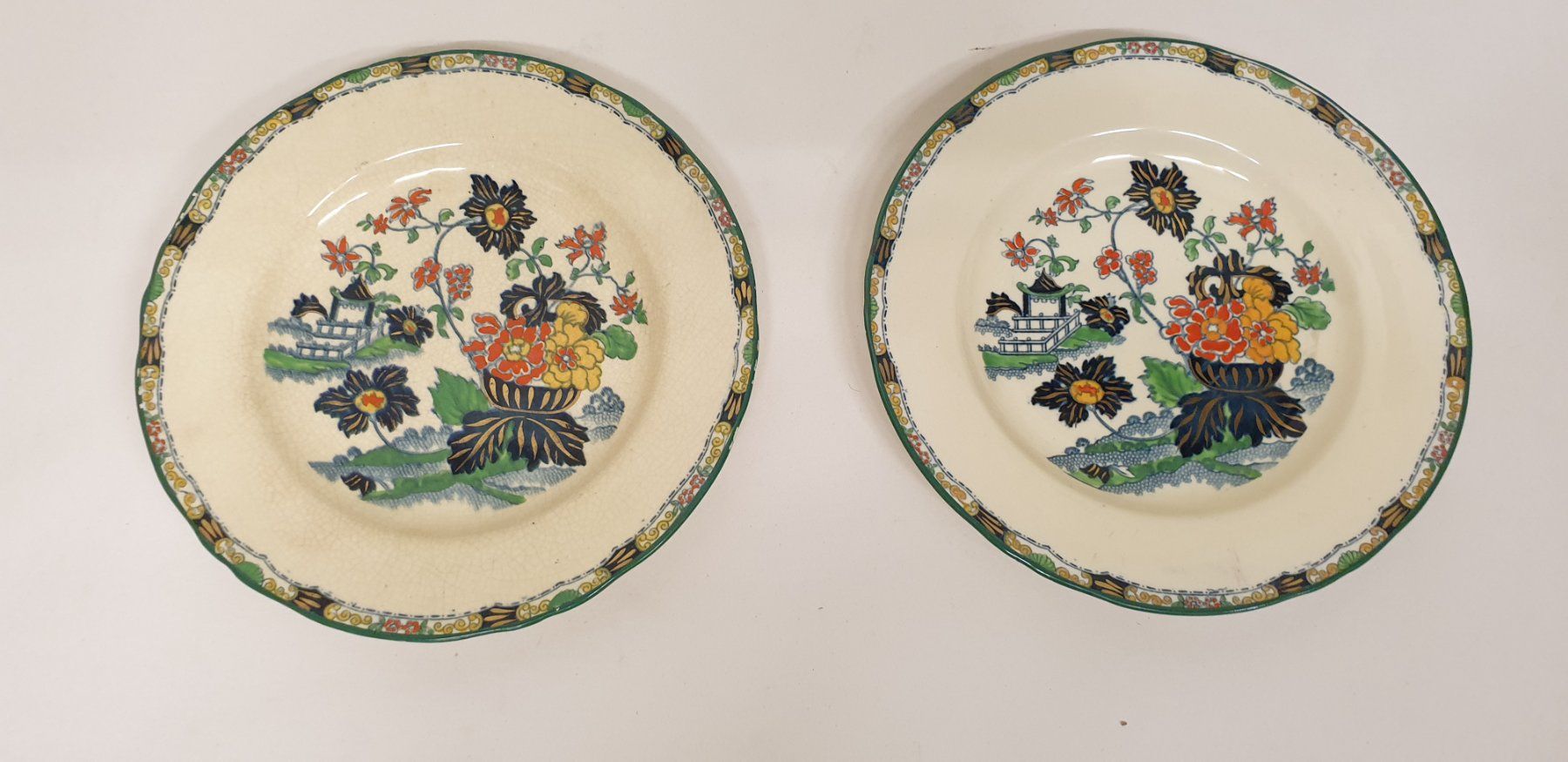 Piatti: 2 antike Minton Teller – Usato da Emmen venduto da Brockofsky