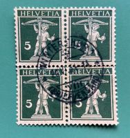 Schweizer Marken: 4er Block "Tellknabe" 1933