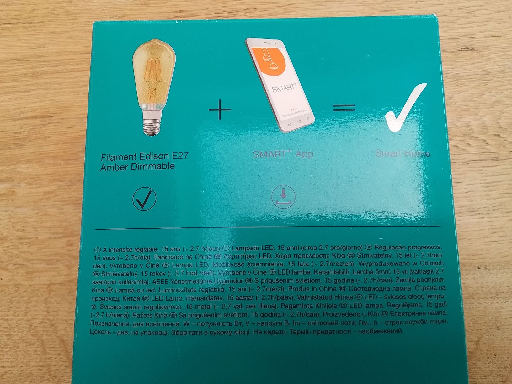 Lampen: Glühbirne Bluetooth Tecnology E27 dimmbar 600 lm Klasse A+ – Neu und originalverpackt aus Niederbipp von Moov2009 1