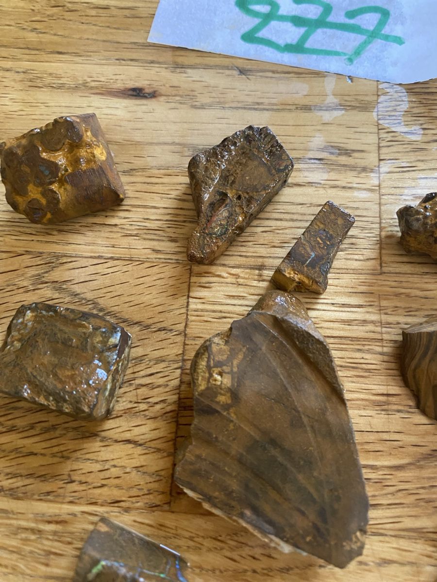 Edelsteine: 11 Boulder Rohopale  – Gebraucht aus Flawil von Naphtali 2