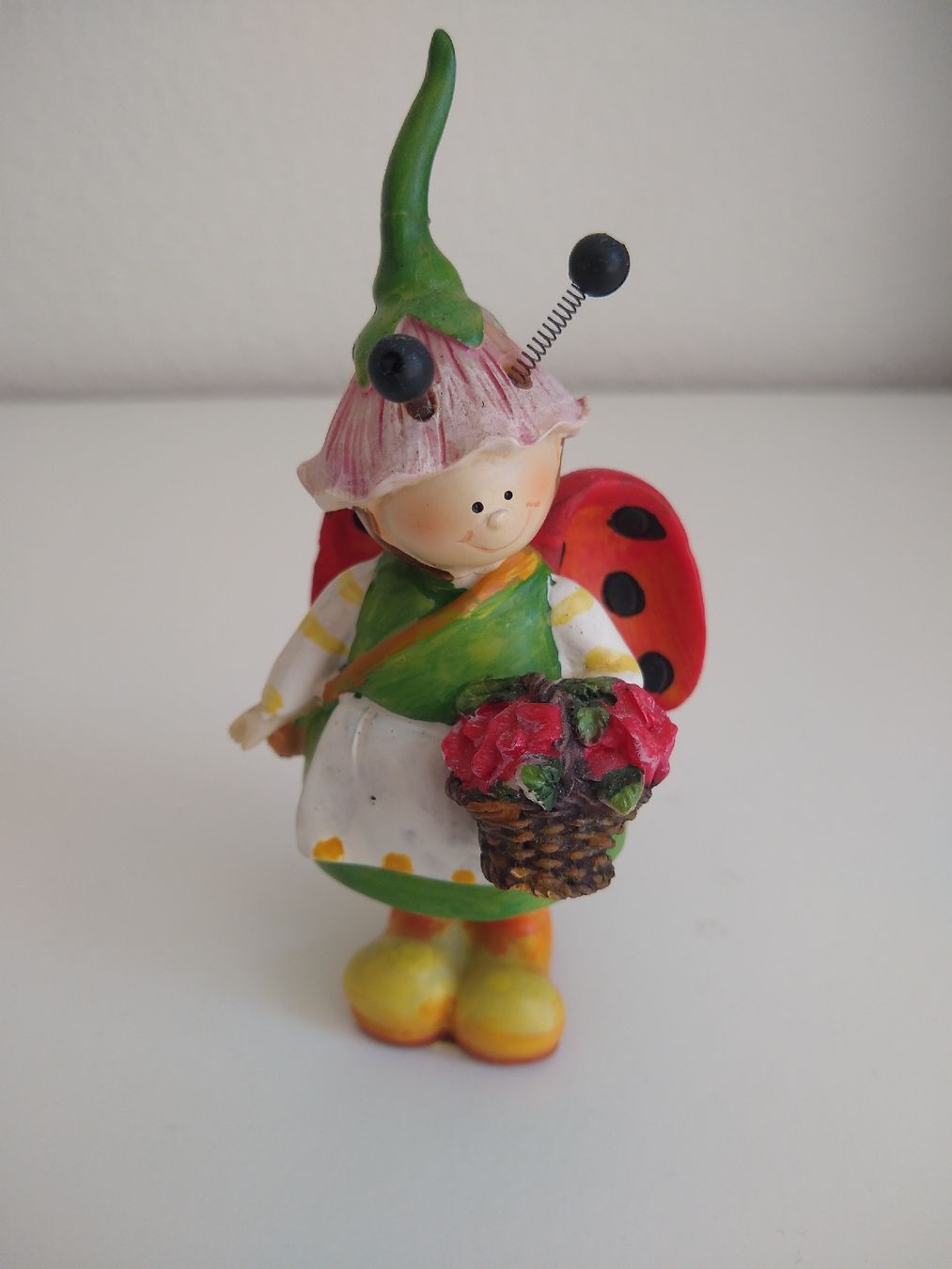 Statuette: Lady bug decoration  - a small part glued back in – Usato da Dübendorf venduto da LoRi-2026