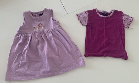 Süsses Kleidchen inkl. passendendem T-Shirt Gr. 68