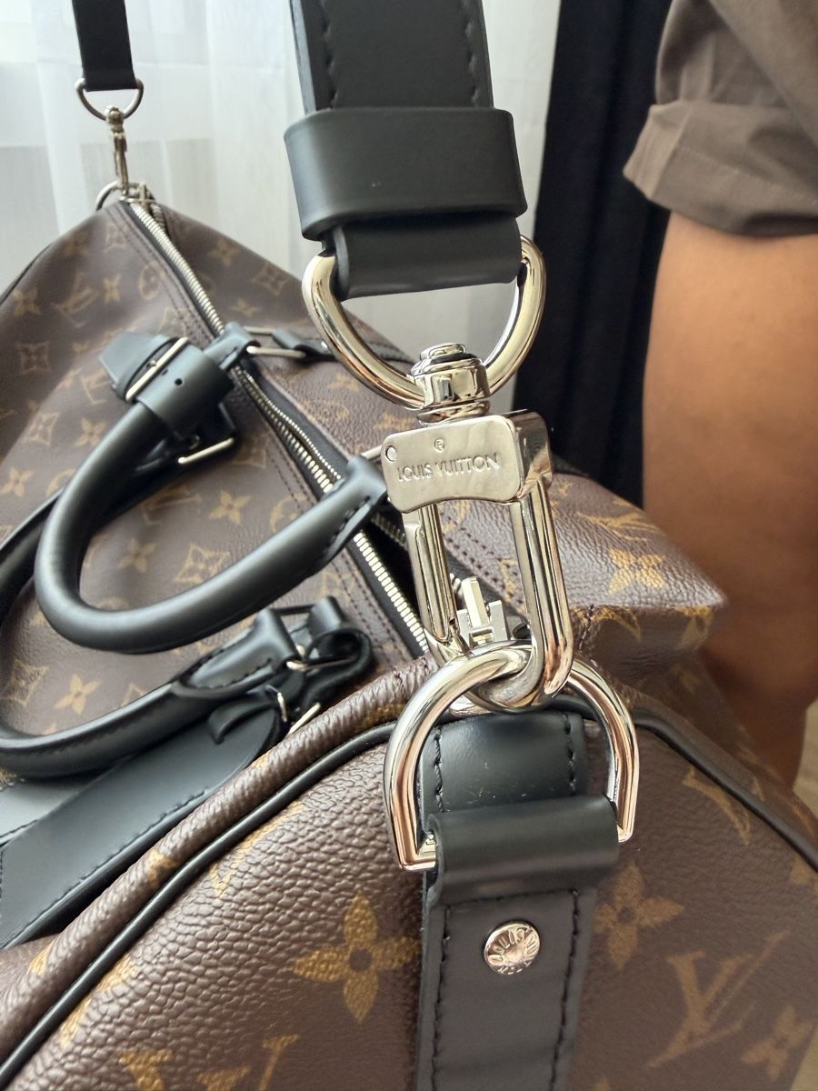 Louis Vuitton Taschen: Borsa Louis Vuitton Keepall 45 Monogram Macassar Tela – Neu (gemäss Beschreibung) aus Safenwil von gju_g59n 4