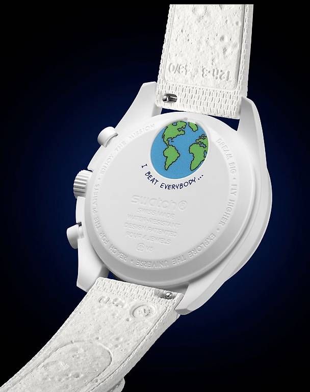 Orologi: BIOCERAMIC MOONSWATCH MOONSHINE GOLD Snoopy – Usato da Solothurn venduto da hammerra 1