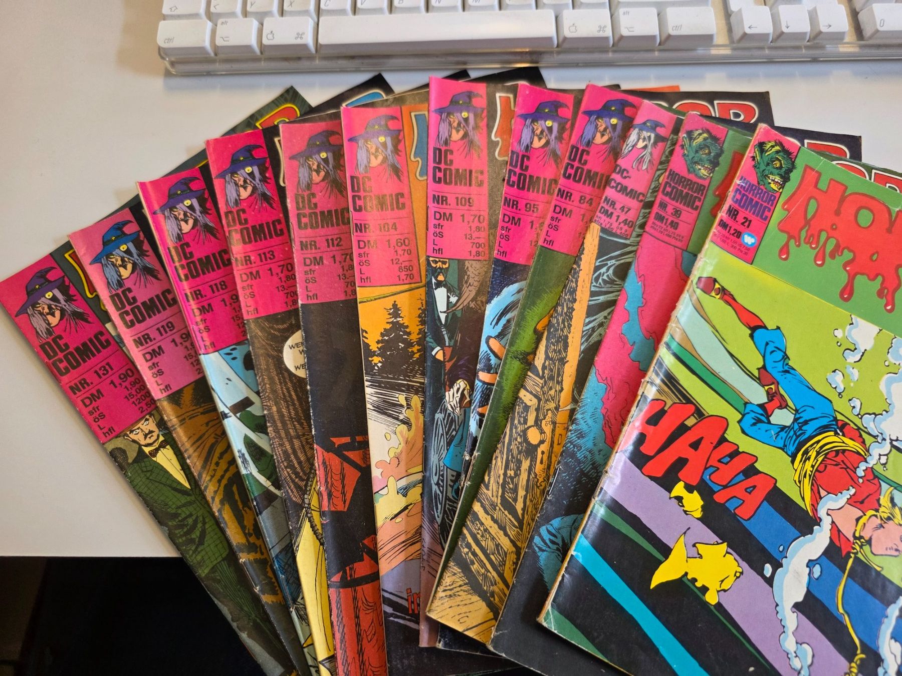 Comics: Horror Comics Sammlung, 12 Stk., ø Z 2 – Gebraucht aus Winterthur von Bratwurstbrater