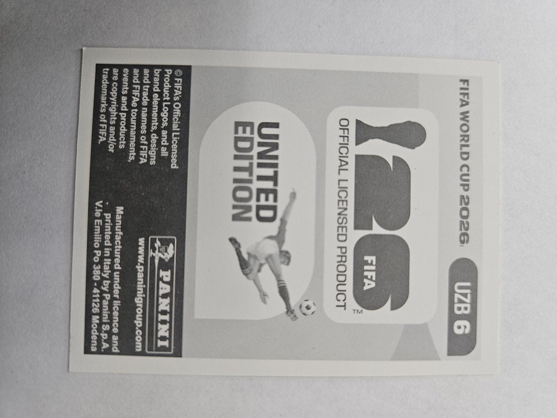Panini Cartes à collectionner: UZB6 – D'occasion à Würenlingen par Dinli 1