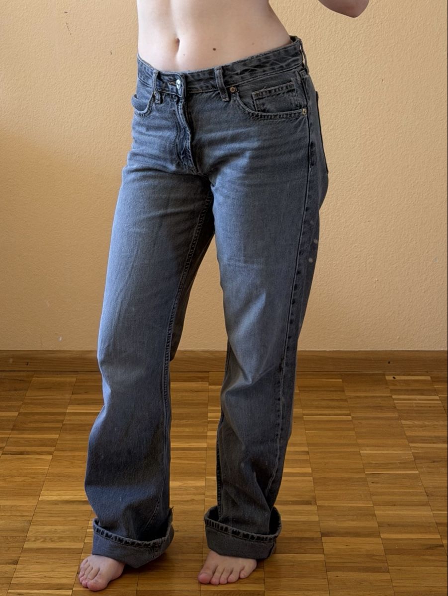 Zara Jeans: ZARA GREY JEANS M – Neu (gemäss Beschreibung) aus Puplinge von yav_9r9f 1