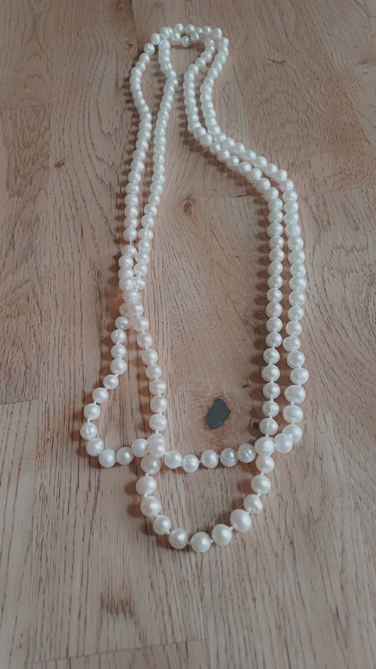 Perle (finte): Schöne Perlenkette 60 cm lang – Usato da Flawil venduto da Pinkmalibu