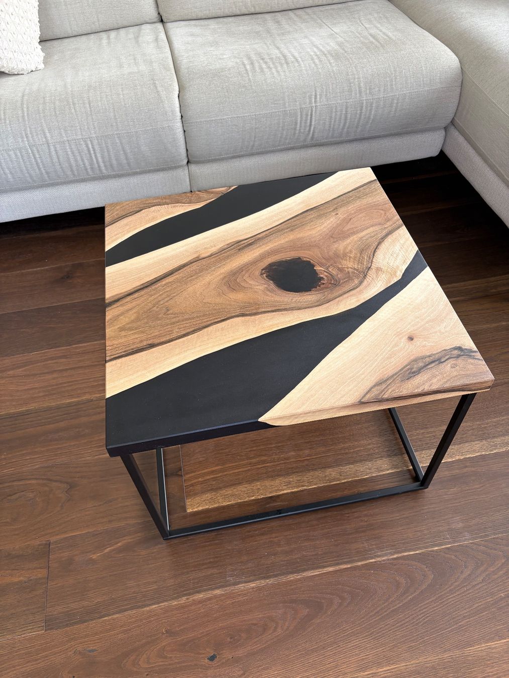 Tavoli: Couchtisch / Epoxidharz Tisch / Rivertable / Salontisch – Nuovo (secondo la descrizione) da Grellingen venduto da fablo_design 5