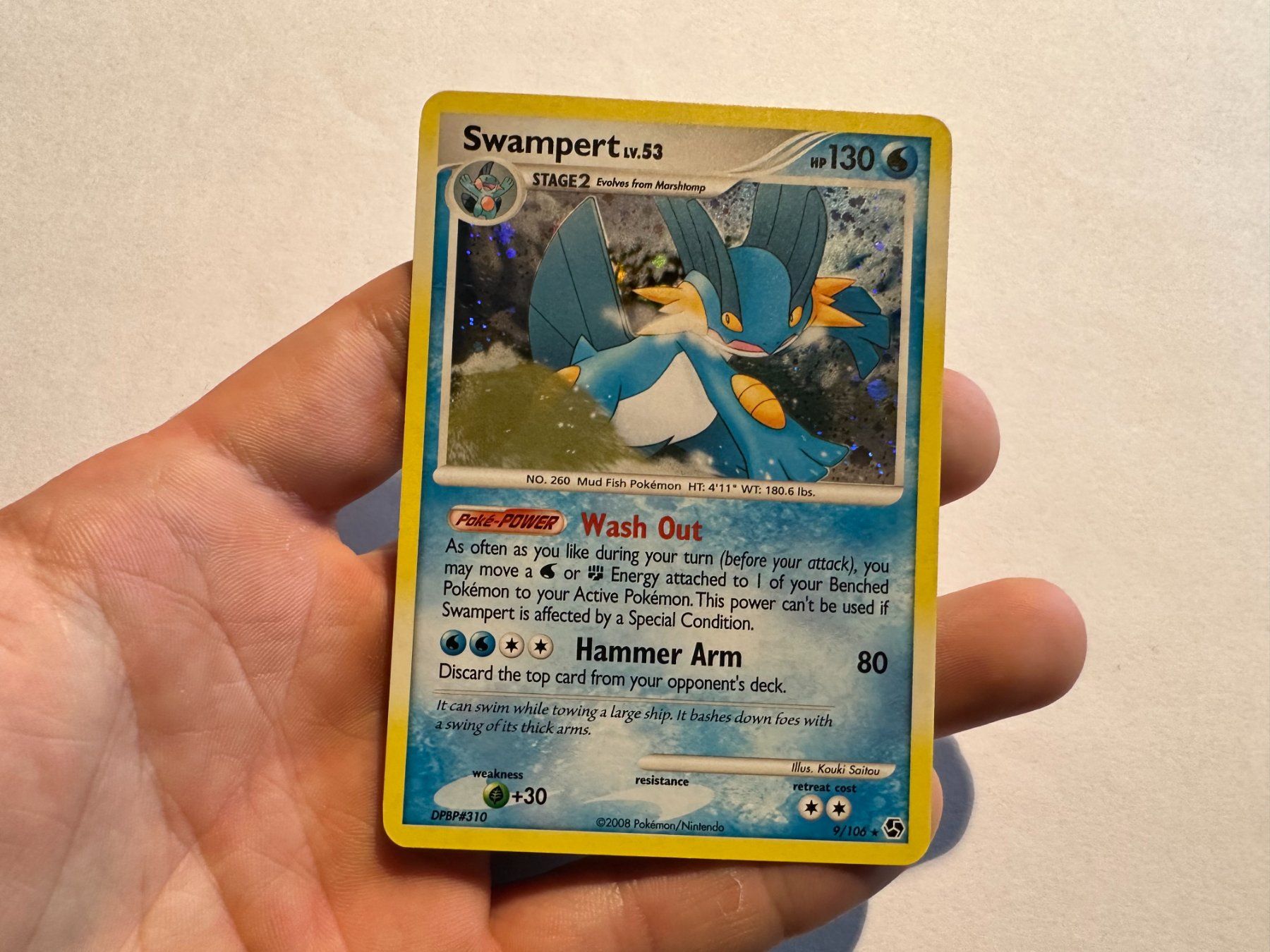 Pokémon Carte collezionabili: Swampert holo D&P Great Encounters EN – Usato da Hagendorn venduto da Pokecollectorch 4