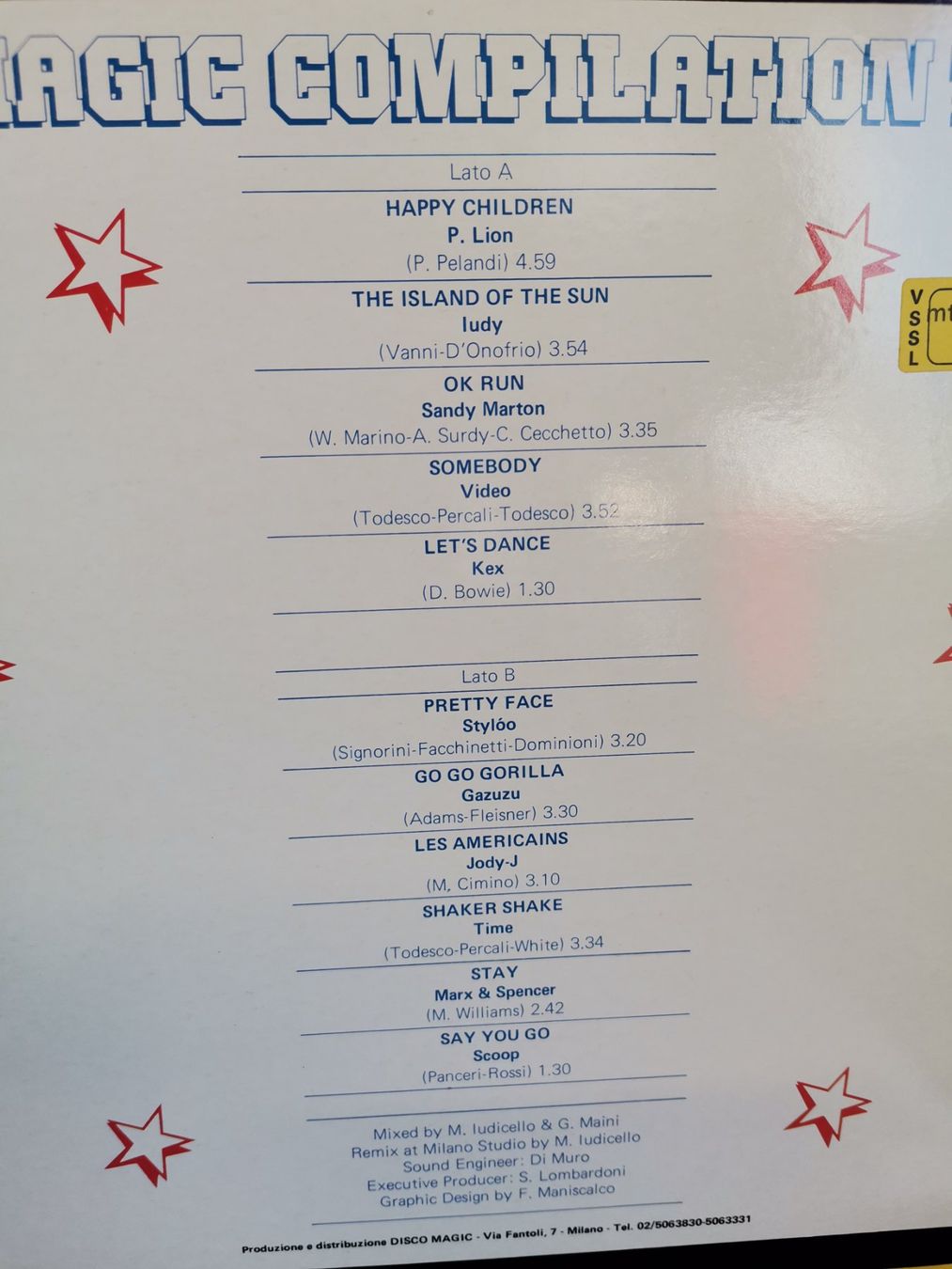 Schallplatten: Disco, Formel Eins, Hula Hoop, High Life, Magic Compilation – Gebraucht aus Wiedlisbach von materialkreislauf 6