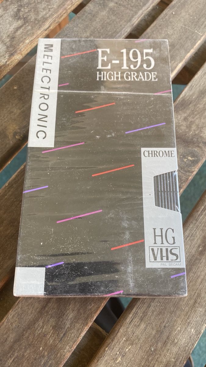 Cassette vuote: MELECTRONIC E-195 High Grade VHS Kassette - Neu & OVP – Nuovo (secondo la descrizione) da Zürich venduto da Timi80
