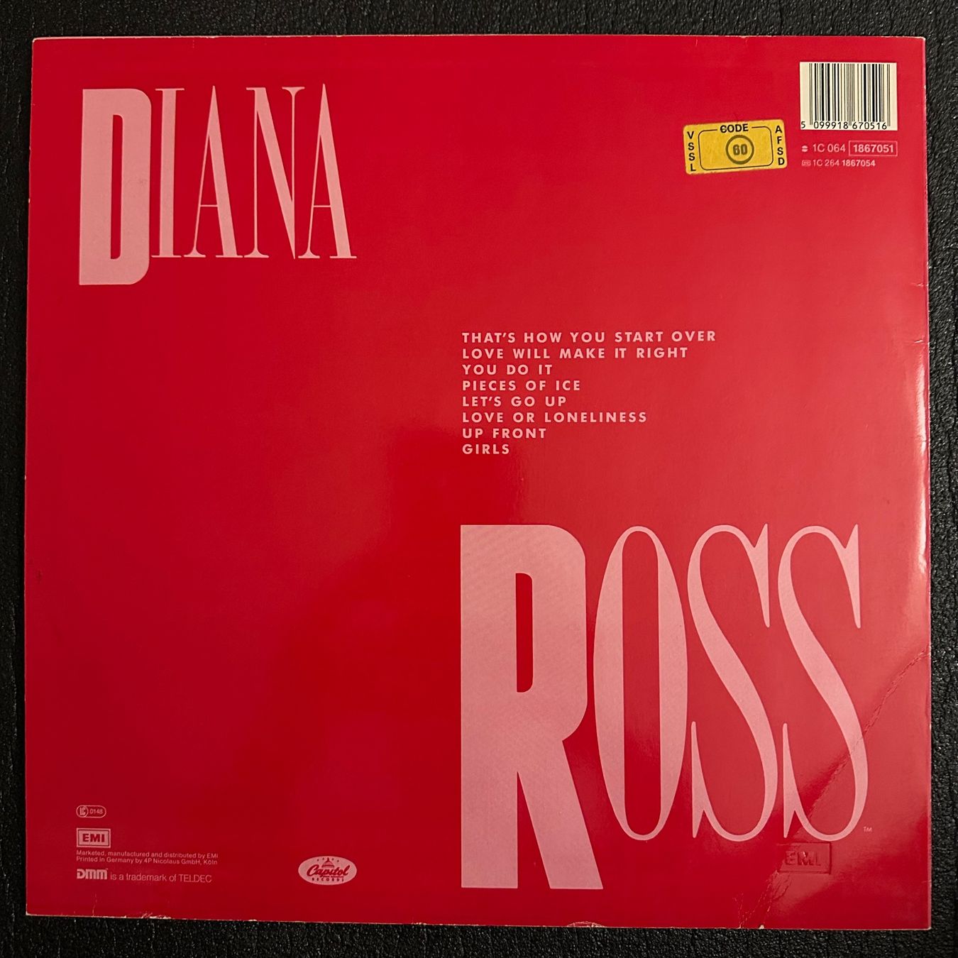 Dischi in vinile: LP - Diana Ross - Ross – Usato da Breganzona venduto da Onairda75 1