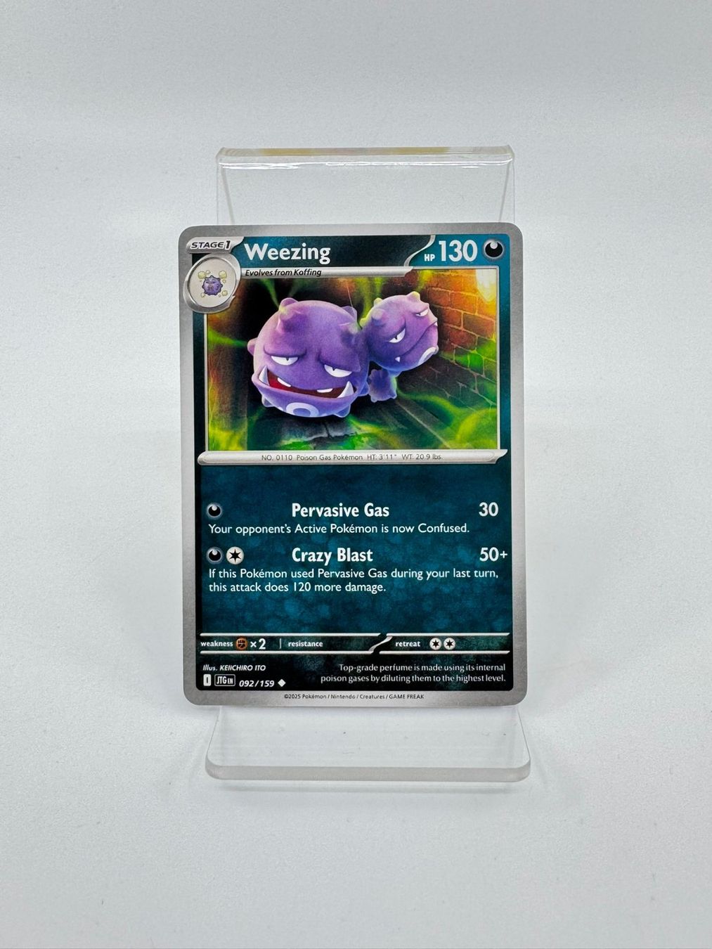 Pokémon Carte collezionabili: Pokemon Weezing 092/159 – Usato da Herisau venduto da Pokemon2026
