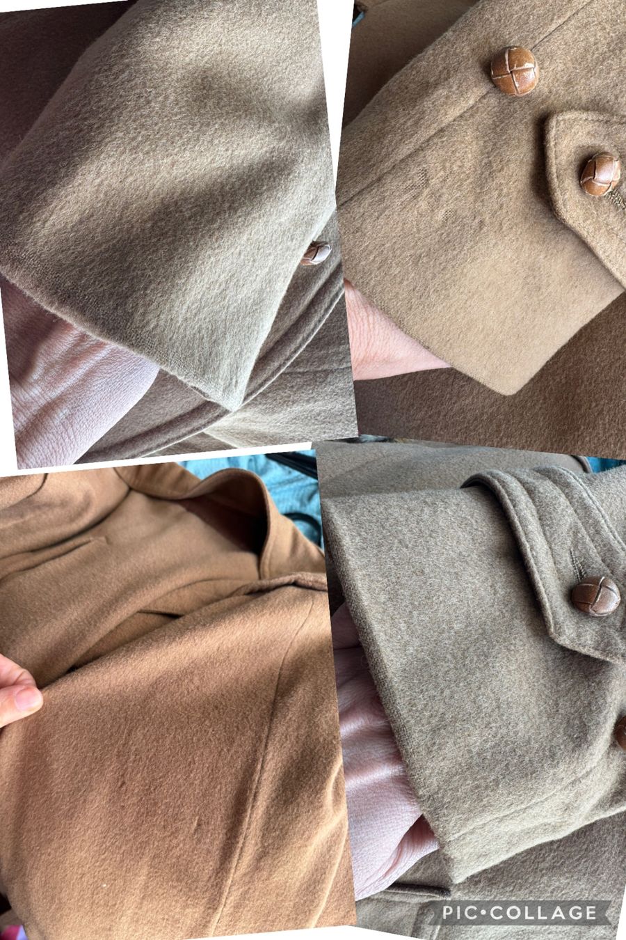 Mäntel: Salko Vintagemantel mit Echtfell Futter – Gebraucht aus Obfelden von cesarina10 7