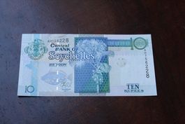 UNC Seychelles 10 rupée 2013