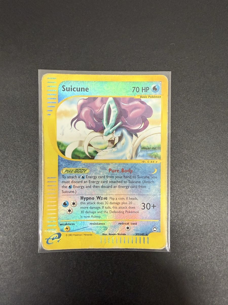 Pokémon Sammelbilder & Trading cards: SUICUNE AQUAPOLIS - REVERSE – Gebraucht aus Canobbio von ale_85bk