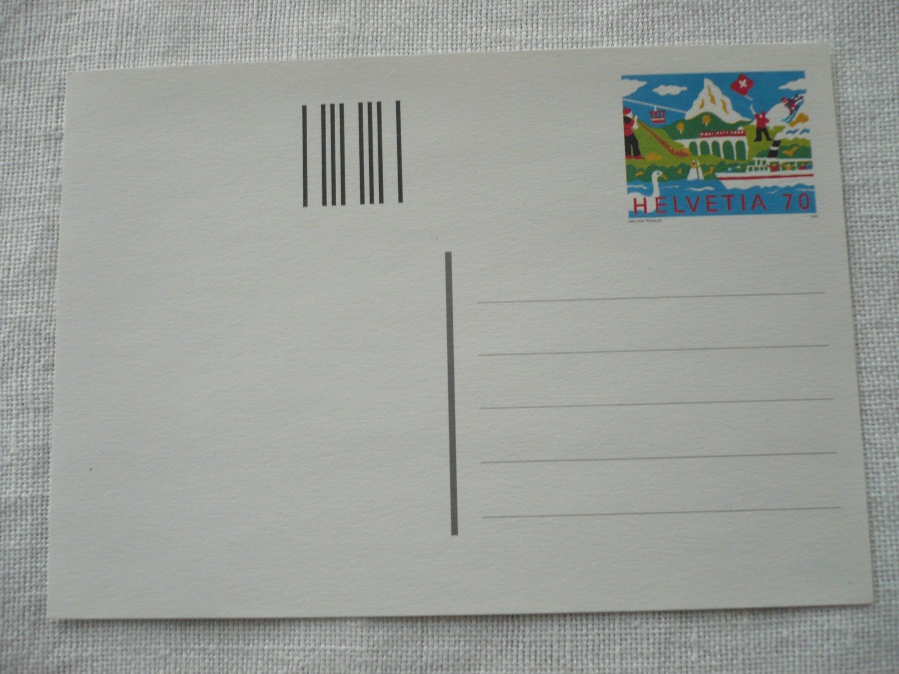 Tutti i francobolli: 1998 Postkarte Tourismus ungebr. – Usato da Zürich venduto da saltandpepper008