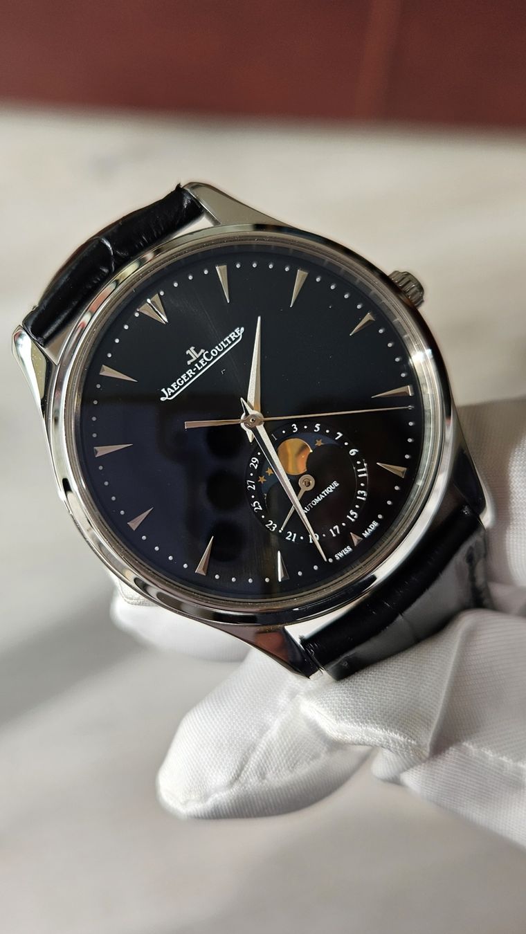 Jaeger-Lecoultre Uhren: Jaeger-LeCoultre master ultra thin moon comme neuve full set – Neu (gemäss Beschreibung) aus Bellevue von tcheppe