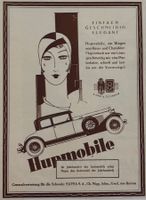 Vintage Reklame, Hupmobile, Auto, 1929