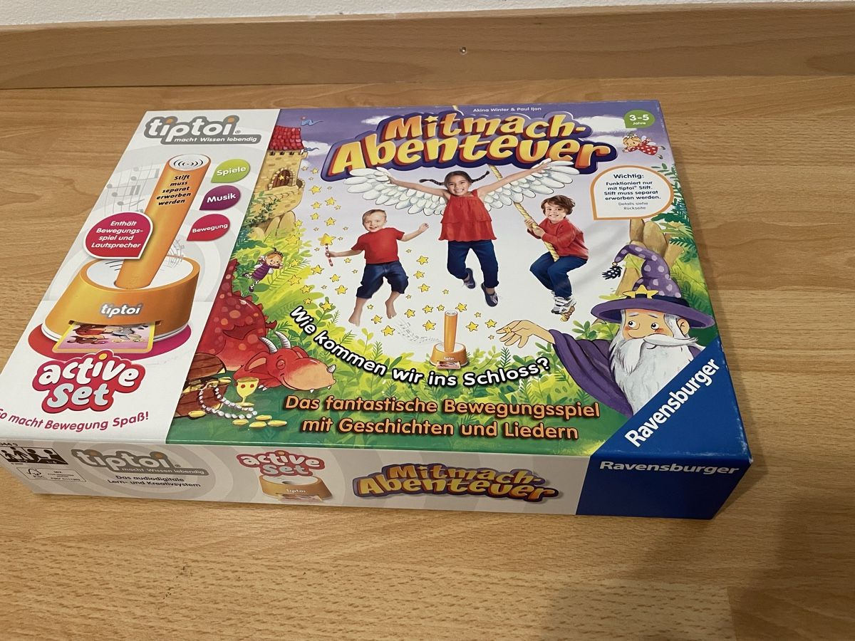 Ravensburger Giochi: Tiptoi spiel : Mitmachen Abenteuer – Usato da Chur venduto da Tsambiko