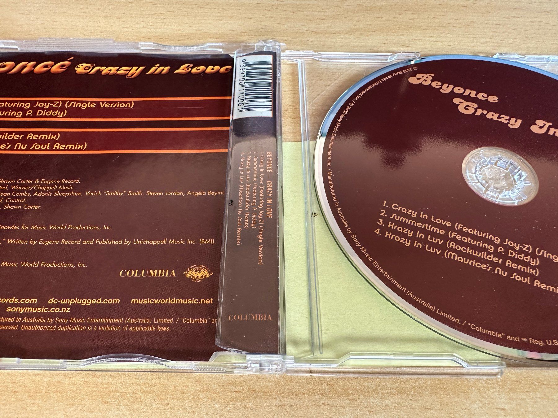 CD: Beyoncé – Crazy In Love - Single CD – Usato da Rikon im Tösstal venduto da Alpenmutz 1