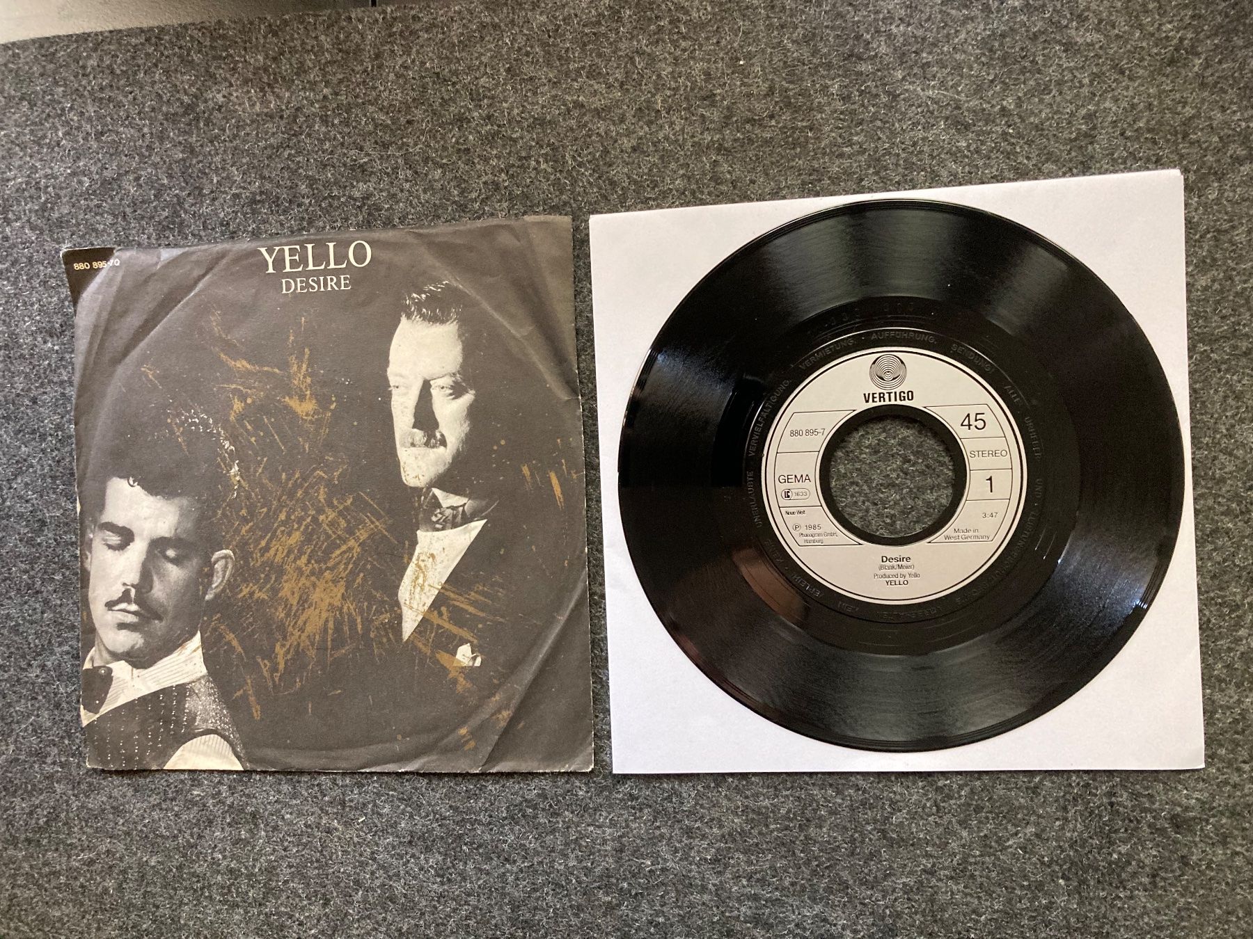 Dischi in vinile: Yello - Desire – Usato da Fribourg venduto da Karushi