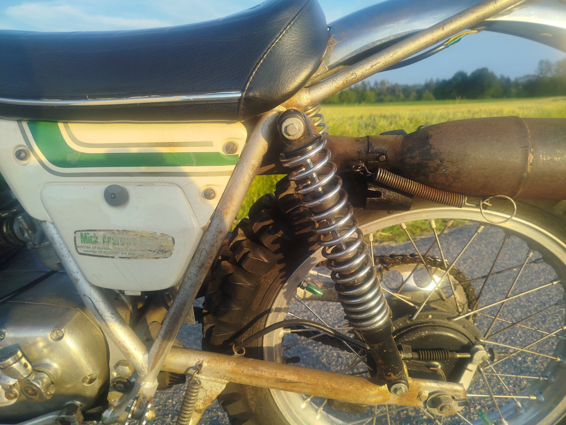 Enduro: Ossa 250 TR 74 Mike Andrews Replica – Usato da Wängi venduto da Alfa16 5