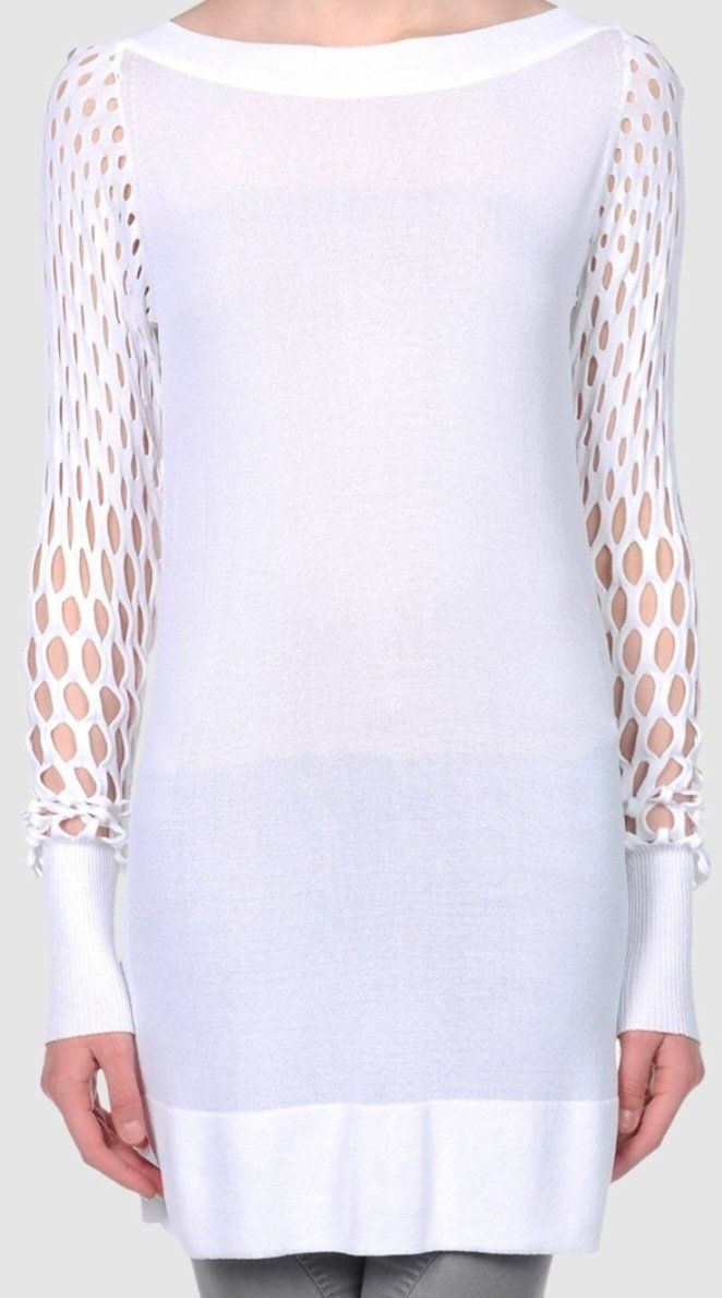 Maglioni & Felpe: Pullover Grösse 40 NEU Netzärmel Rückenausschnitt – Nuovo e nell'imballaggio originale da Wettswil venduto da doe_x6nz