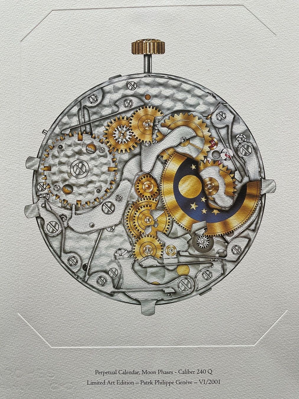 Grafica & Litografie: Patek Philippe Lithographie  VI/200I – Usato da Brugg AG venduto da Roby61 1