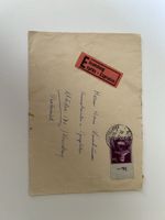 Konvolut: 7 historische Eilsendungs-Briefe (Schweiz, 1945-19