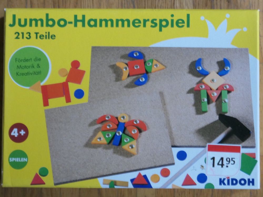 Jumbo Spiele Angelspiel Für Kleinkinder – Lernspielzeug Mit Holzangel & Bunten Fischen, Ab 0-24 Monate