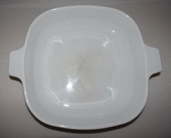 Plat à Gratin Carré Blanc - Corning Ware