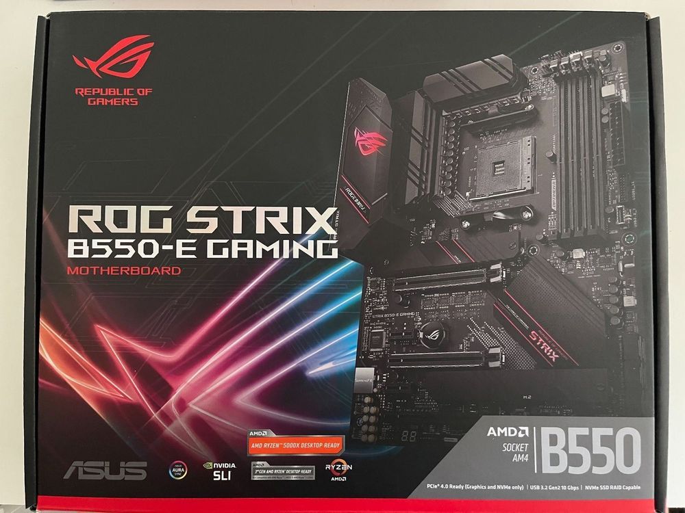 Asus ROG B550E Gaming Motherboard Kaufen auf Ricardo