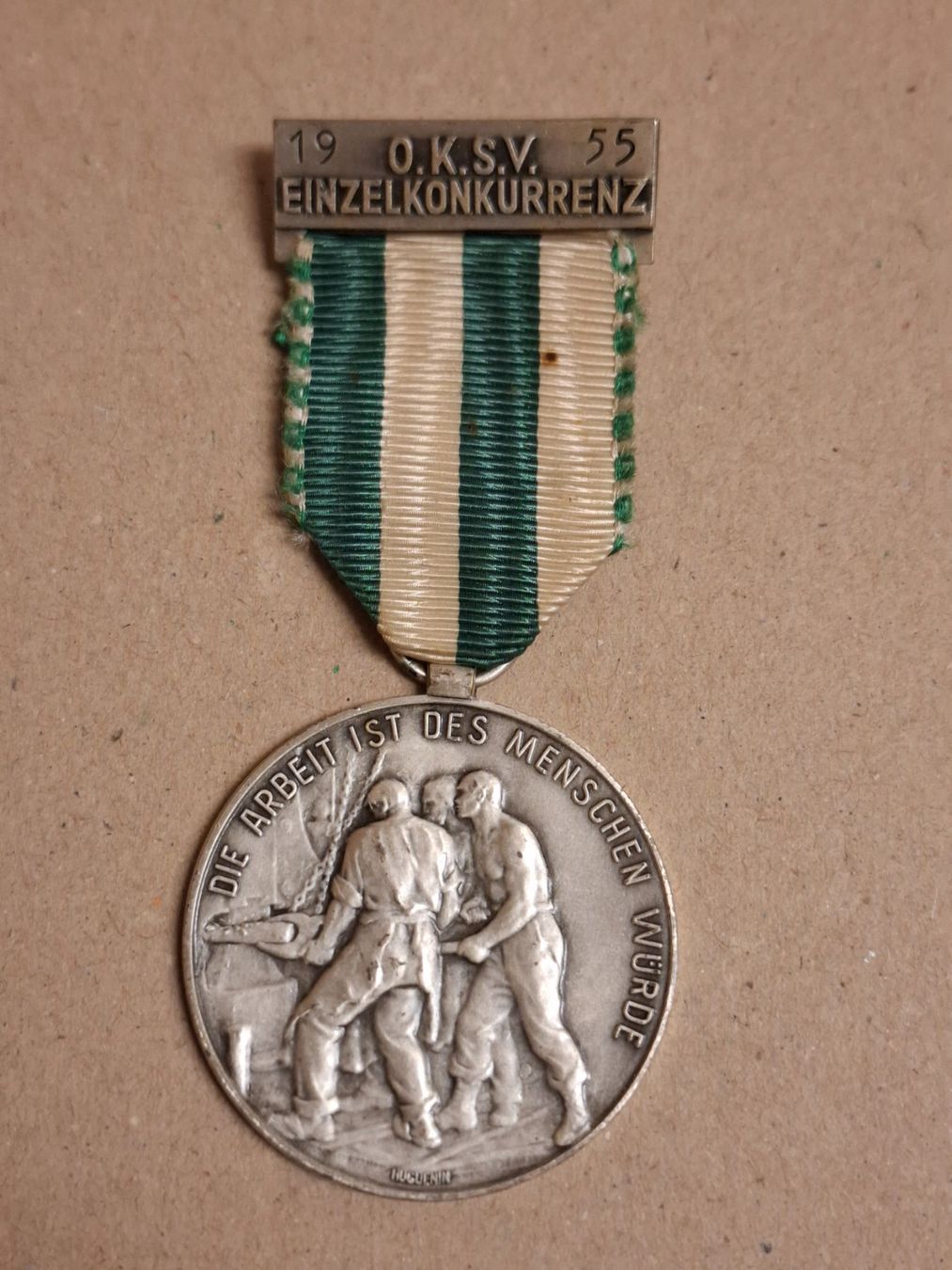 Medaglie: O.K.S.V. 1955 (H50) – Usato da Schwanden GL venduto da Suvorov 2