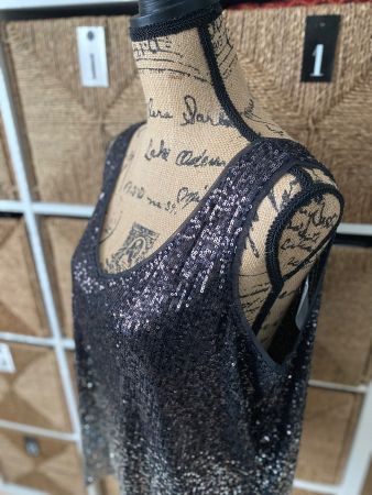 Sequin top, size XL