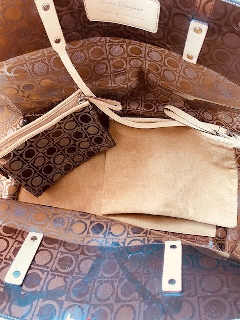 Salvatore Ferragamo Borse da donna: Original Salvatore Ferragamo Strandtasche – Usato da Zürich venduto da Zasazu 4