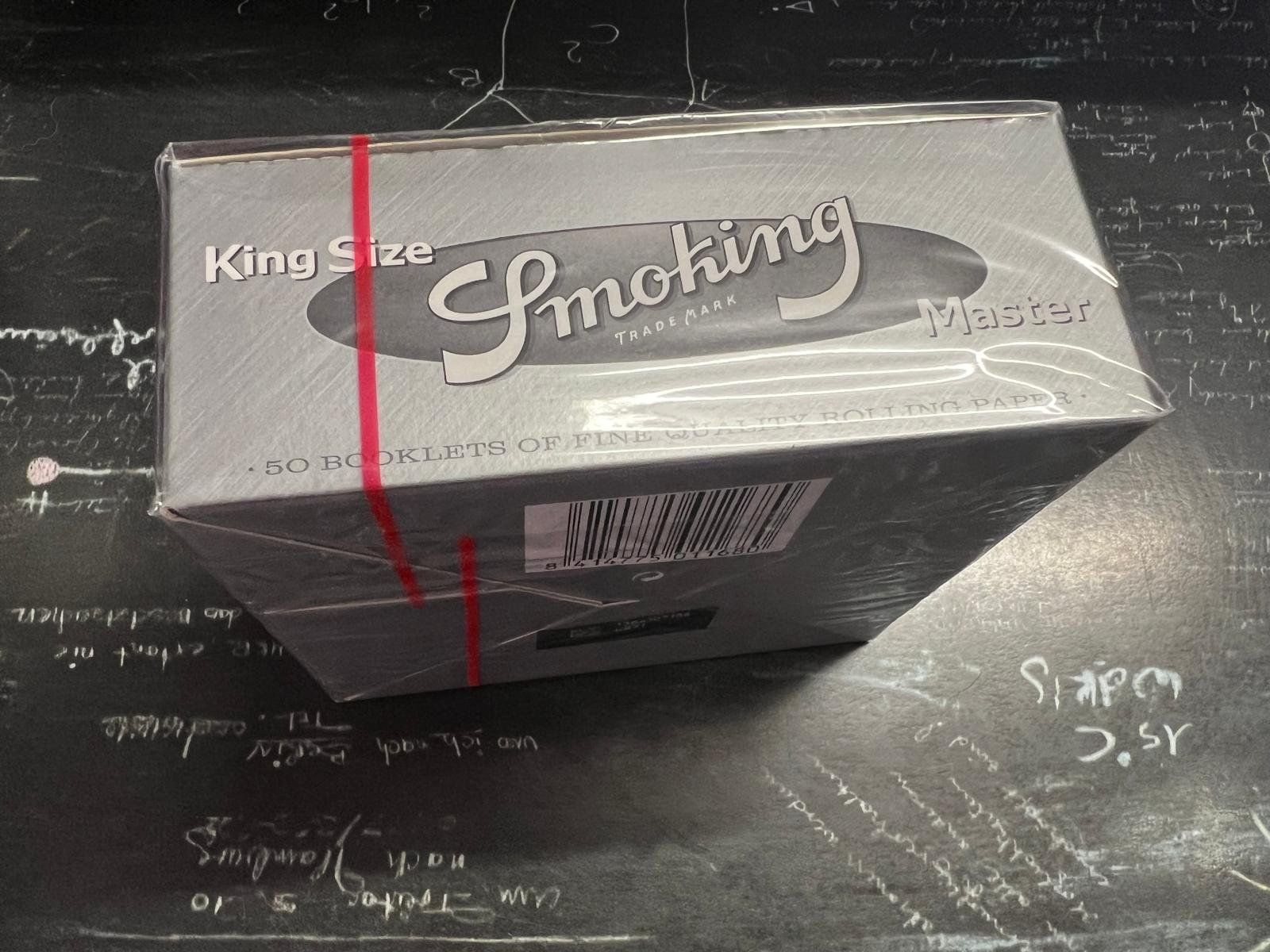 Tabak: Smoking Master King Size Rolling Papers 50 x 33 Stk – Neu und originalverpackt aus Buchs SG von Pocolocoli 1