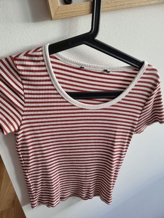 Kurzarmshirt gestreift 