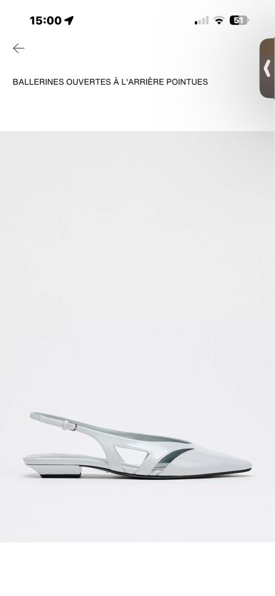 Zara Scarpe da donna: Ballerines Zara  – Nuovo (secondo la descrizione) da Chêne-Bougeries venduto da adzg