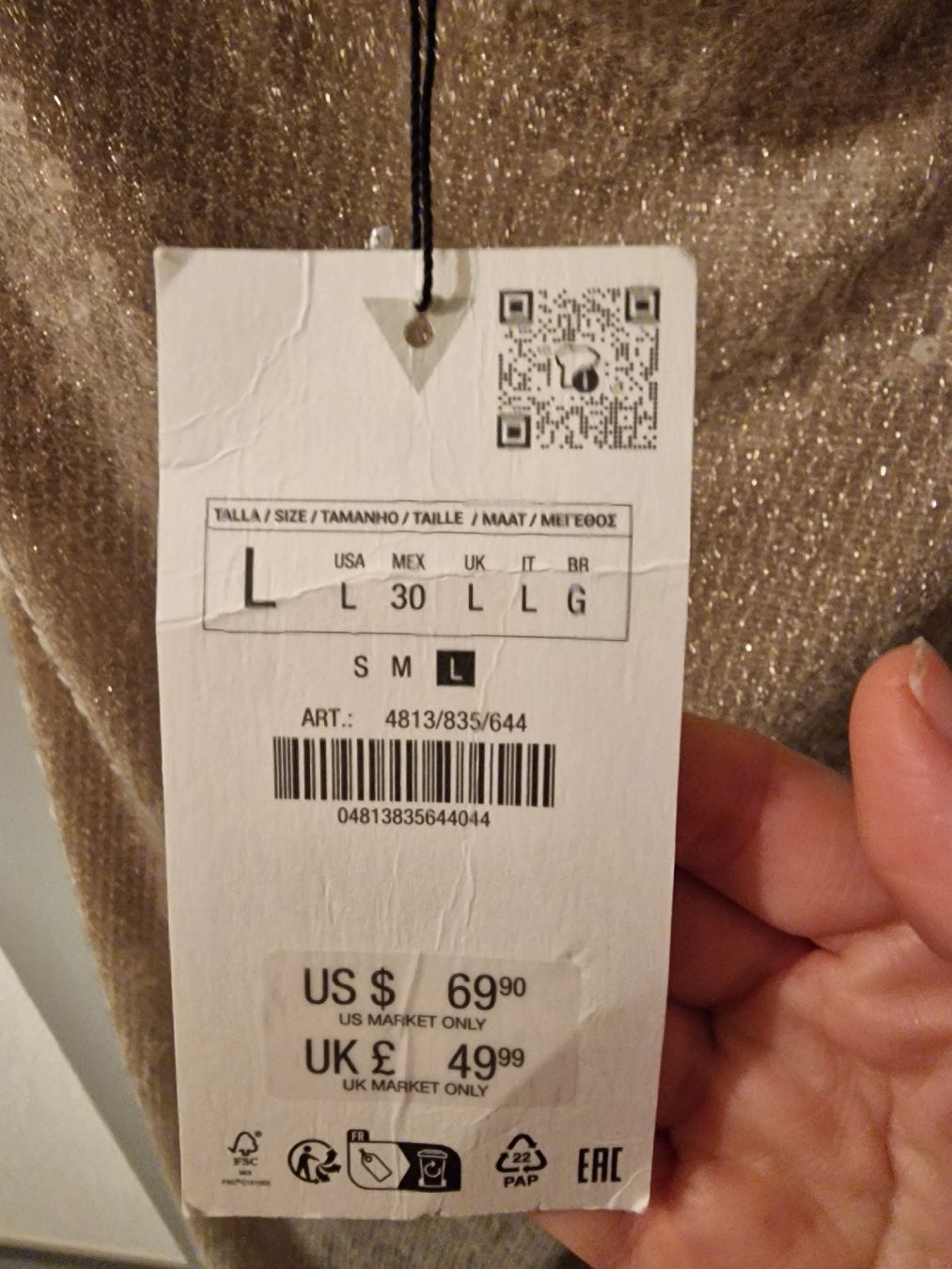 Zara Kleider: Glitzerndes Paillettenkleid  Zara – Neu und originalverpackt aus Winterthur von Winti1993 2