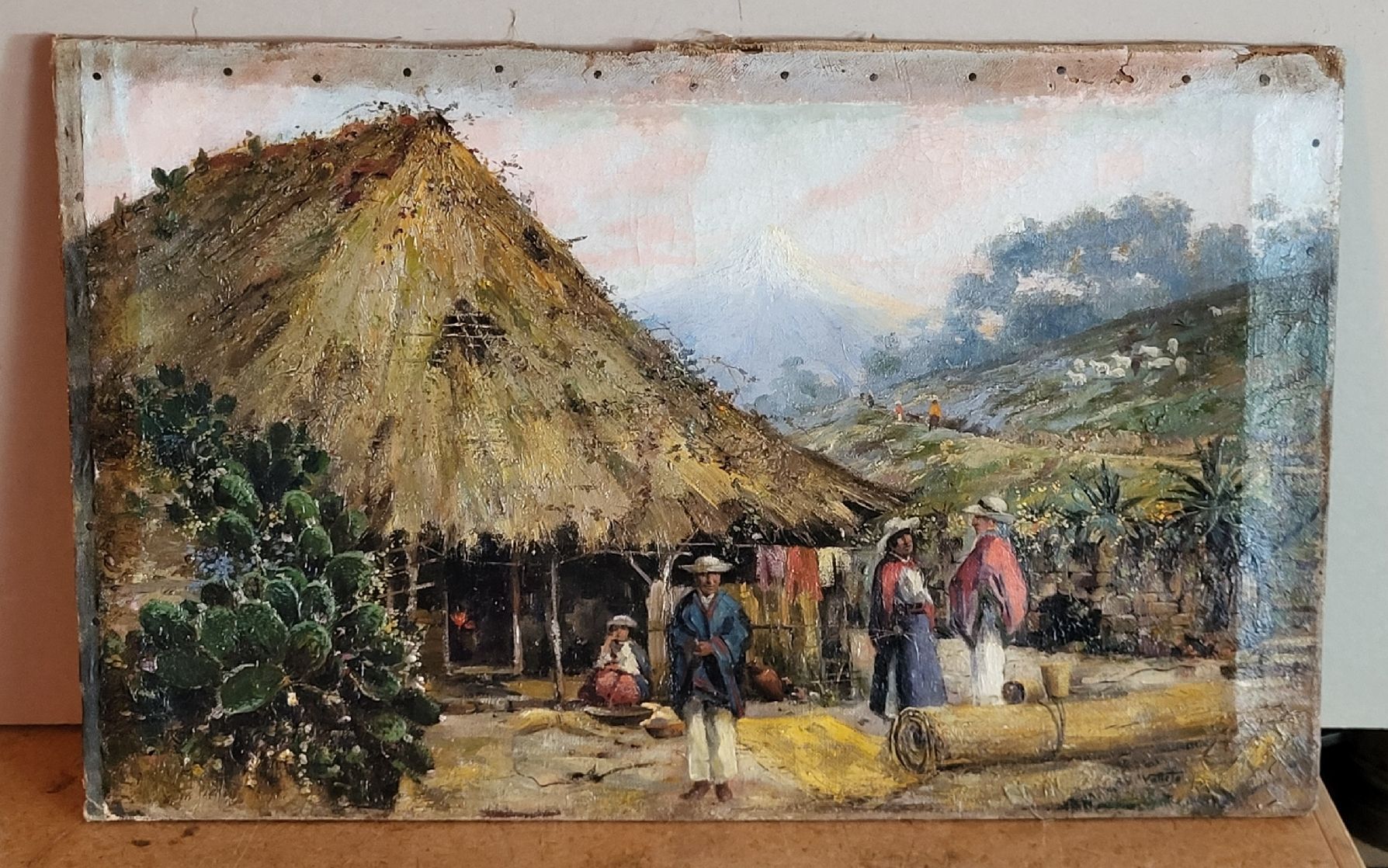 Tableaux: 0el Gemälde Mexico ? – D'occasion à Degersheim par Sonnenbiene55